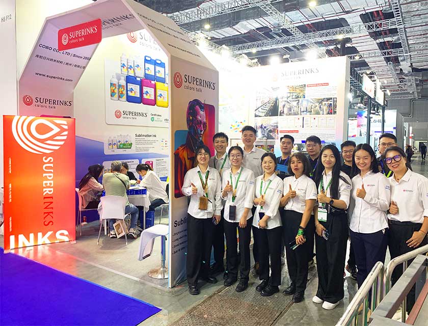 2024 ITMA ASIA - SUPERINKS Staff photo